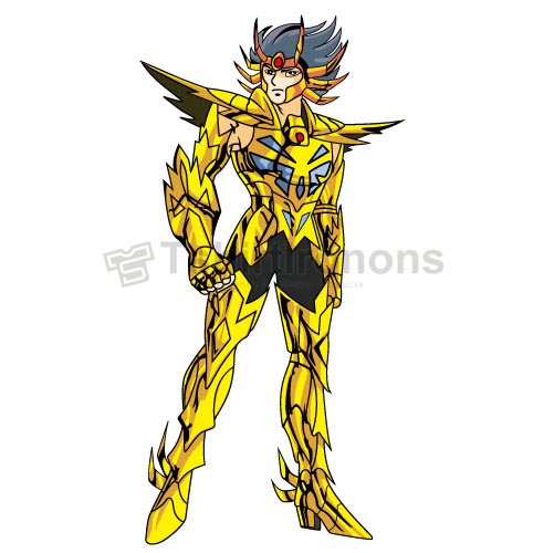 Saint Seiya T-shirts Iron On Transfers N4156